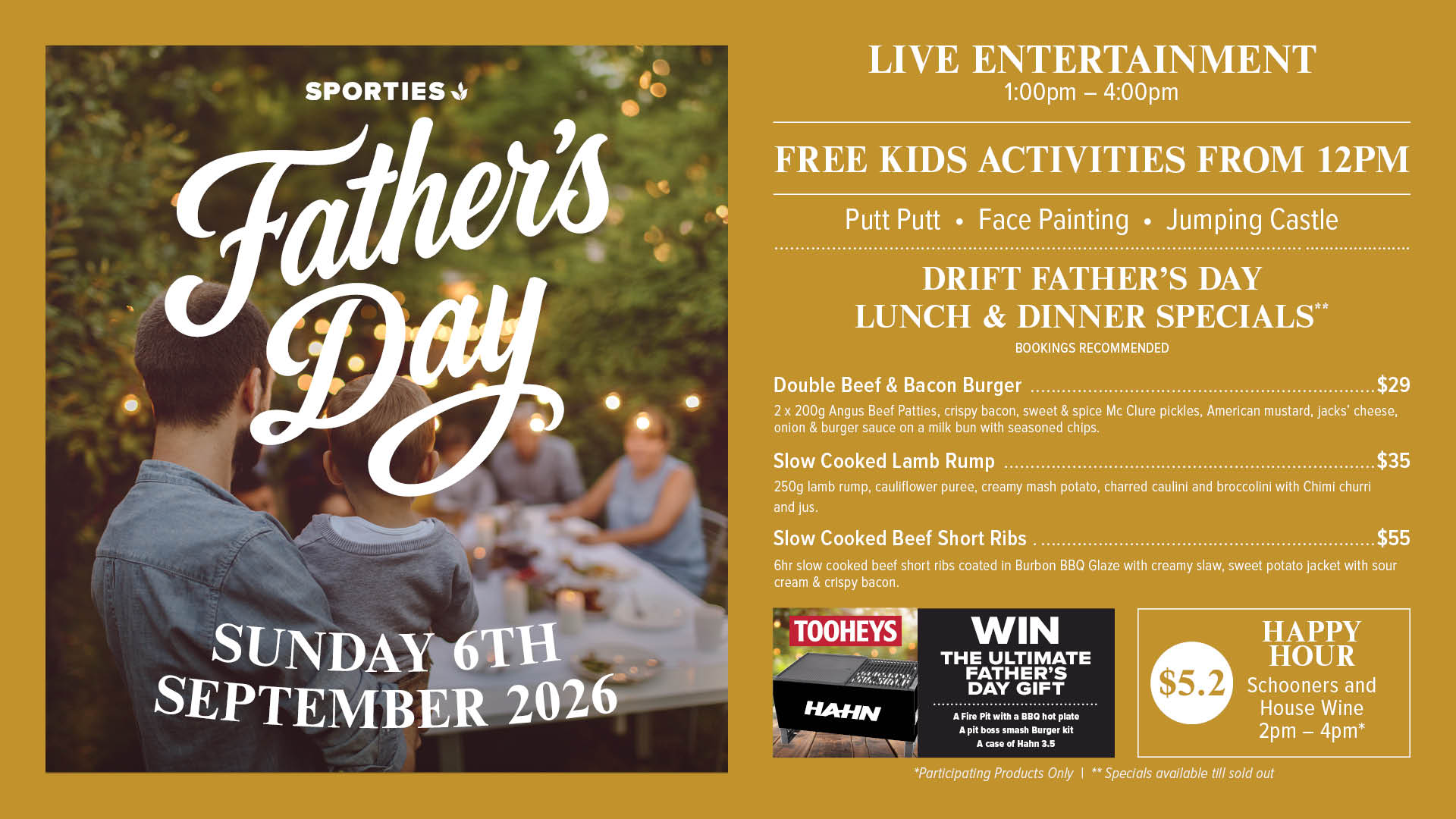 2026 Father's Day (Sporties) - TV Screen